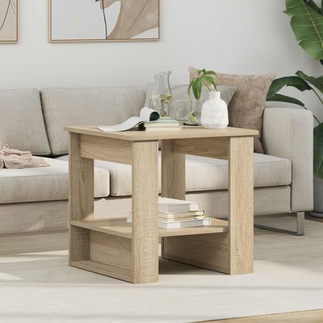 Couchtisch Sonoma-Eiche 51 x 50 x 50 cm Holzwerkstoff (1/5)
