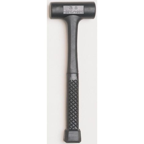Marteau nylon Système anti choc de retour Plastique 35 mm (1/5)