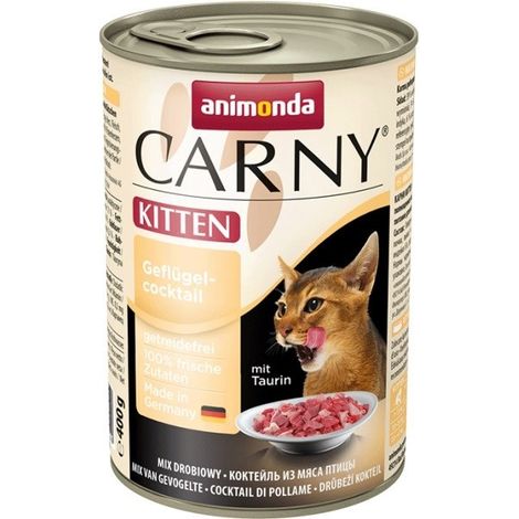 Animonda Carny Kitten - Cibo umido per gattini con manzo e pollame 400g