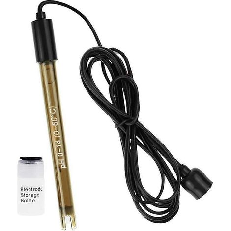 Électrode de capteur de pH pour analyseur d'eau de piscine et de laboratoire (1/4)