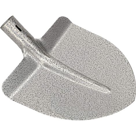 KOTARBAU Frankfort Pelle de jardin robuste 270 x 265 mm pour manche de 38 mm de diamètre en acier pour ramasser les aliments en vrac sans lame (1/5)