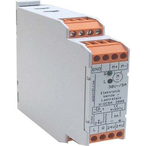 Appoldt W-DC10A Relè invertitore di carico Commutazione in corrente continua 10 A con LED 1 pz.