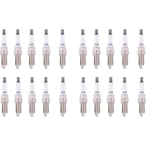 Lot de 20 bougies d'allumage à l'iridium SC20HR11 90919-01253 compatibles avec les modèles Corolla et Vios 1.6L (1/5)