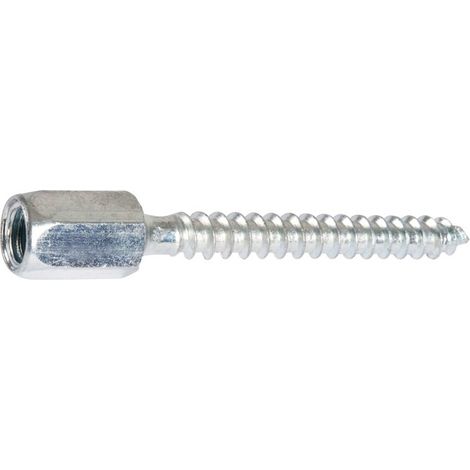 Ing Fixations – Piton de rénovation femelle 50 mm – Pour béton armé – Fixation légère pour reprise des tiges filetées – Diamètre vis 6 mm (1/6)