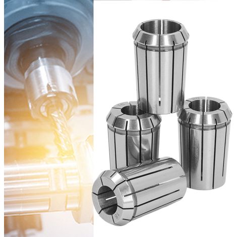Pince élastique haute précision pour fraiseuse CNC OZ25, jeu de pinces de coupe robustes φ16 φ18 φ20 φ25 avec clé (1/5)