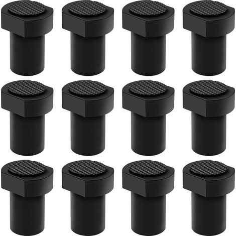 Lot de 12 crochets de banc en alliage d'aluminium - Pince pour chien - Table de travail du bois - Mâchoires de serrage - Établi - Positionnement - Bouchon de rabot - Accessoire (1/5)