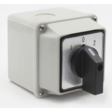LW26-20/2 Universeller Quellenumschalter mit Montagekasten - 380 V, 20 A - Universeller Drehnockenschalter (1/3)