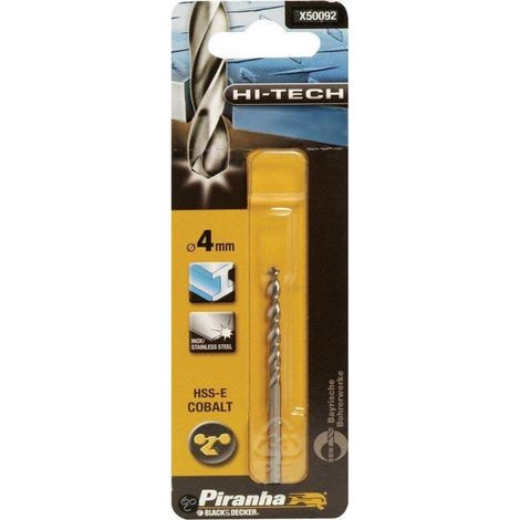 BLACK&DECKER - PUNTA COLBALTO 4 MM