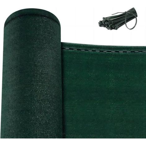 Brise Vue Jardin, 1,5x6 m, Clôture Brise Vue Balcon, en PEHD 180g/m², Protection Contre Vent, Soleil, Vert W0UETT0079 (1/5)
