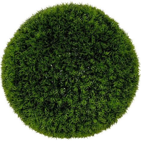 Boule d'Herbe Artificielle "Carly" 37cm Vert (1/2)