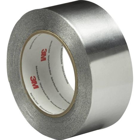 3M 7100053636 Cinta adhesiva de aluminio plata 55 m