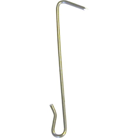 Crochet ardoise Inox 17% 9x2.7 pte 700 DIMOS - 760743