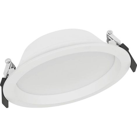 LEDVANCE 4058075091450 Faretto da incasso DL ALU DN150 14W/4000K WT IP44 1260lm 50000h (1/5)