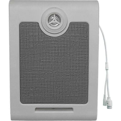 Système de sonorisation IP réseau PoE 15 W avec haut-parleurs intégrés pour écoles et support mural PoE (1/5)