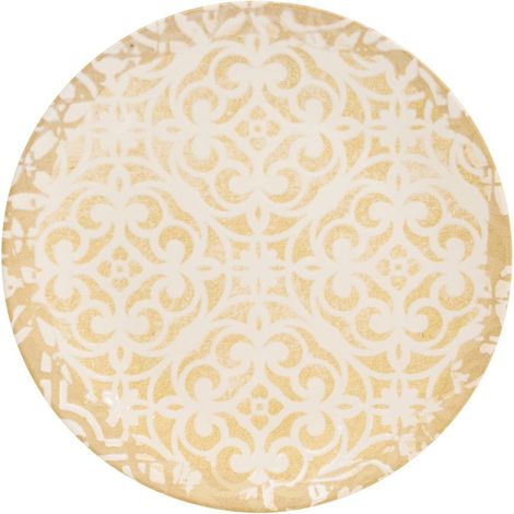 Piatto anna d26cm crema - Atmosphera créateur d'intérieur