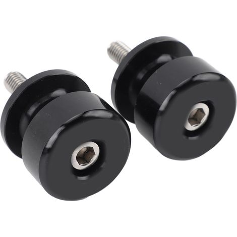 Bobines de bras oscillant pour moto, 1 paire, curseur M8 CNC, vis de support noires en alliage d'aluminium pour vélo de rue CB1000R CB1300 CB600F Hornet (1/5)