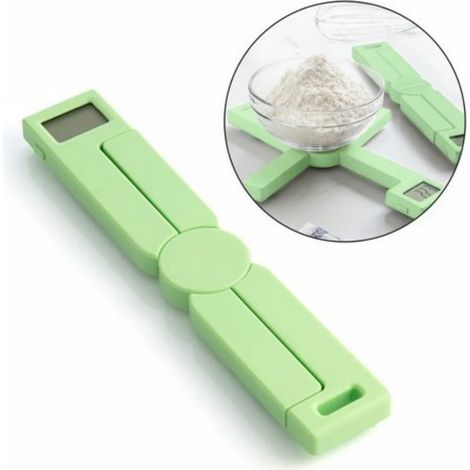 Balance de cuisine facile à ranger, fonction tare pour des mesures précises, balance numérique offrant une conversion d'unités polyvalente, design compact et pliable-AquaForge (1/5)