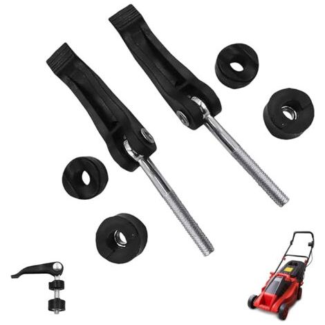Lot de 2 vis pour poignée de tondeuse à gazon, universelles, accessoires pour tondeuse à gazon, compatibles avec la plupart des modèles de tondeuses à gazon, solides (1/5)