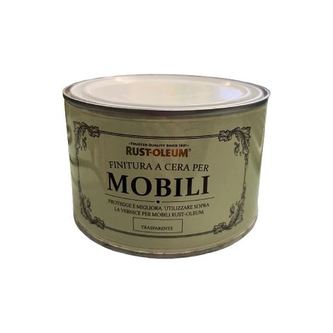 RUST-OLEUM - SMALTO DI FINITURA CHALKY TRASPARENTE 0,5L