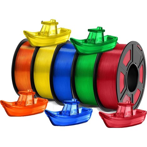 Filamento per stampante 3D di alta qualità ed ecologico, PETG-5TPMIX03 (1/2)