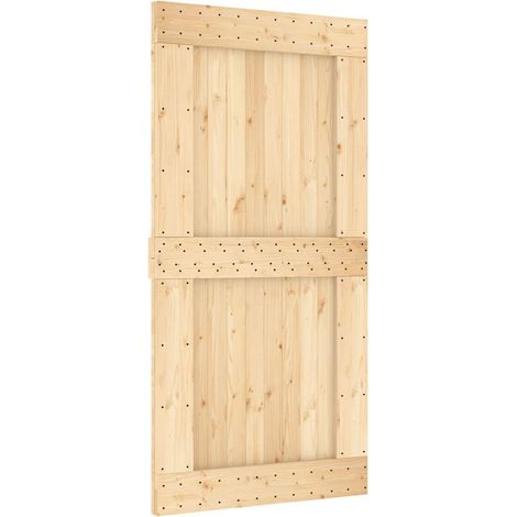 Puerta NARVIK madera maciza pino 100x210 cm vidaXL