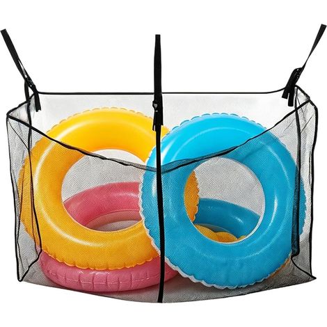 Porte-flotteur de piscine en maille à séchage rapide Grand sac (1/5)