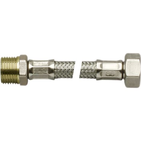 SCELTO DA DESIVERO Flex inox m.norm. m 1/2 f 3/8 l.0200 codice prod: DSV04648L (1/2)