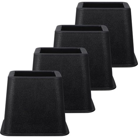 BESPORTBLE Patins antidérapants noirs pour meubles, lot de 4 (1/5)