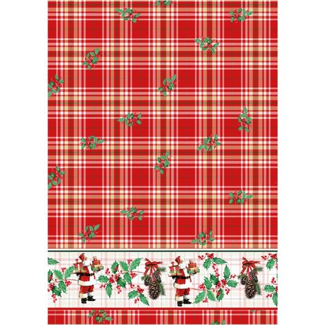 Preziosa Home Tovaglia Tree Sommaruga Natale Ass. 140 x 230 Pz No stiro Multicolor 1 Pz (1/5)