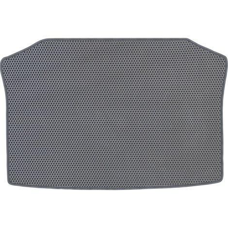 Tappetino per bagagliaio in EVA a nido d'ape per Volkswagen Polo IV Hatchback dal 2001 al 2009 - Grigio (1/5)