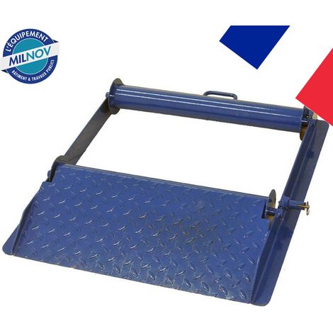 Dérouleur monobloc 800 kg – Capacité 800 kg – Ø touret mini 600 mm – Ø touret maxi 1050 mm – Largeur utile 570 mm – Milnov