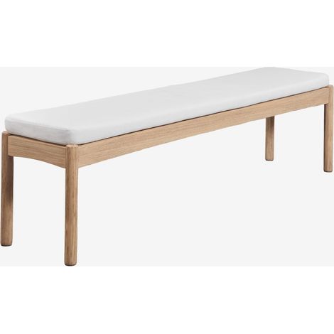 Panca da giardino 180 cm in legno di acacia e rivestimento Karvia SKLUM (1/5)