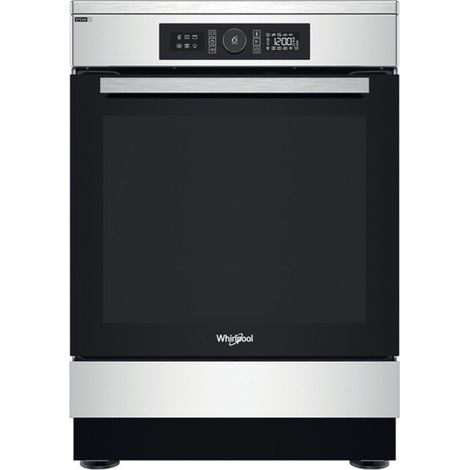 Cuisiniere a induction - WHIRLPOOL - WS68IB8ACX/FR/1 - 4 foyers - 2900 W - L60 cm - Inox