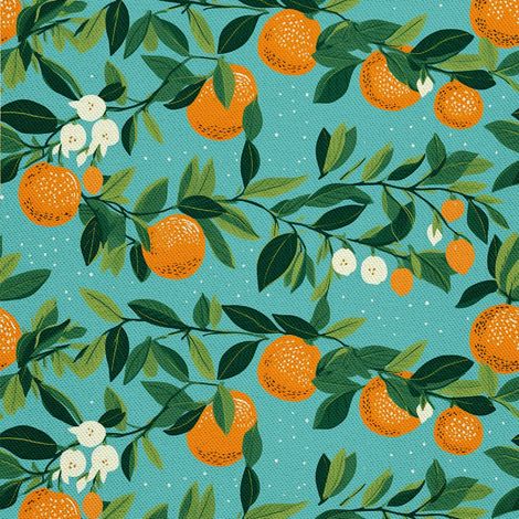 Tela decorativa para exteriores Oxford - Motivo frutal  DX6386 (1/5)