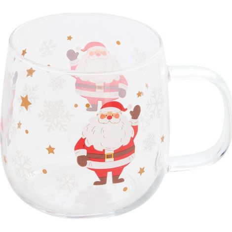 MUG VERRE PERE NOEL - Feeric lights & christmas