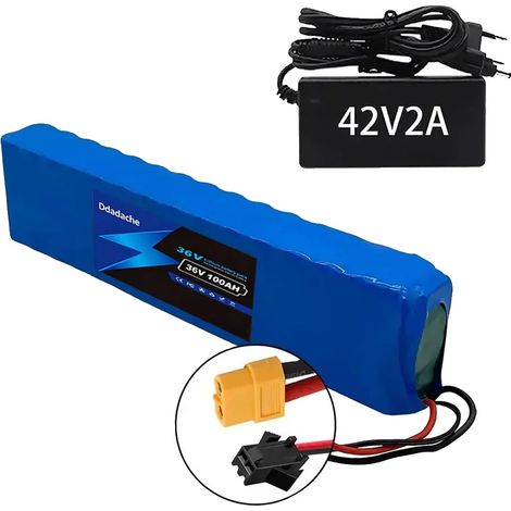 Batterie, capacité 100Ah, compatibilité 36V, XT60-SM (1/2)