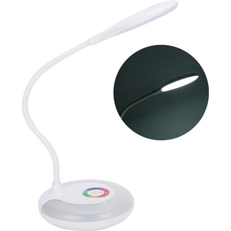 Lampe de Bureau LED Tactile avec Dimmable, Éclairage Doux pour Protéger la Vue, Fourniture de Bureau (Sur Secteur) (1/5)