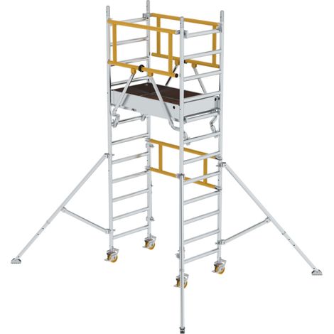 MUNK Flexxtower SG mit Sicherheitsgeländer 4,10m AH (1/3)