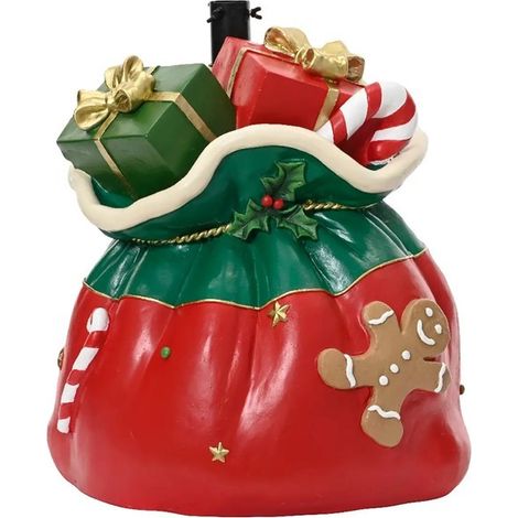 Base copri albero di Natale a sacco con regali 42 × 38 × H47 cm
