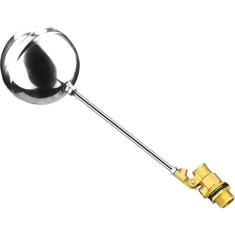 Vannes à flotteur en laiton silencieuses de 1/2 pouce pour châteaux d'eau, réservoirs d'eau et pompes de réservoir d'eau. Couleurs multicolores durables. Valve d'origine 2CM 3 (1/5)