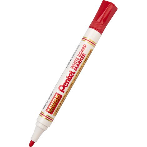 Rotulador de borrado en seco Pentel Red MW85