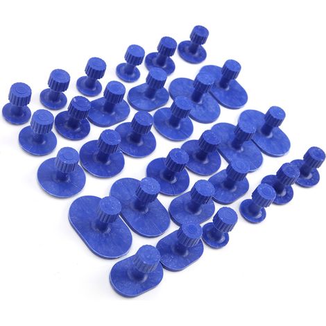 30 outils d'extraction de languettes de porte pour réparation sans peinture des dommages de carrosserie sur voitures, SUV et camions (1/5)