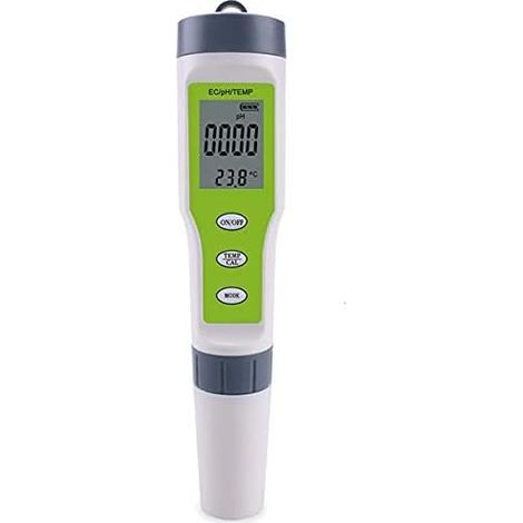 PH/CE/Temp Température Température Pen PH Pen CE CONDUCTIVITÉ DE LA CONDUCTIVITÉ Eau PEL Piscine PH PH PH METMètre Portable avec rétroéclairage (1/5)