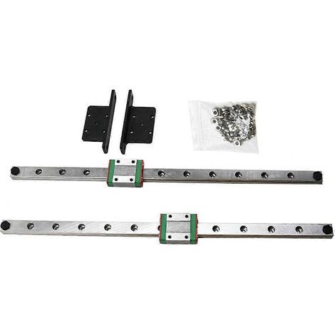 Plaque de conversion pour rail linéaire de l'axe Y, rail de guidage linéaire de 300 mm pour Ender 3/Pro/V2 - Ender 3 V2 (1/5)