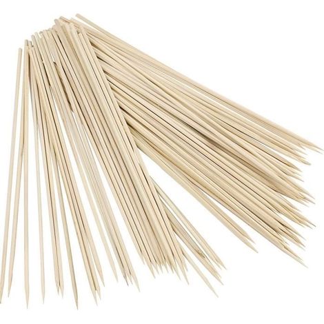 Bâtonnets en Bambou - Creativ Company - 10902 - 25 cm - 3 mm - 200 pièces
