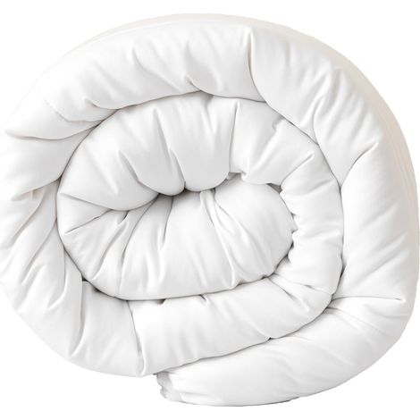Couette 155 x 220 cm 4 Saisons Microfibre Housse de légère avec Rembourrage en Polyester pour 4 Saisons Microfibre Housse de 2 Personnes (1/5)