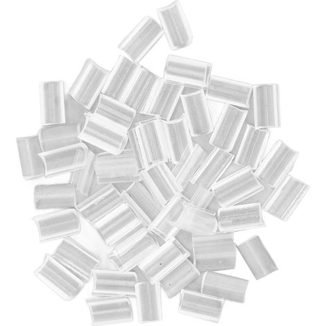 1 sachet d'extensions capillaires U Tip, résine transparente pour perruque, granule de liaison thermique pour salon (1/5)