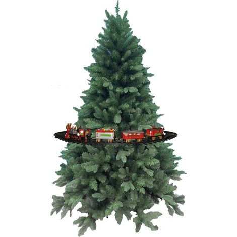 TRENO CON SUPPORTO PER ALBERO DI NATALE