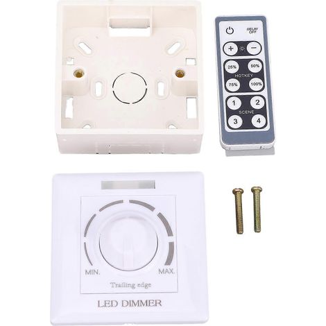 Lampe LED réglable avec télécommande infrarouge, variateur de luminosité, contrôle de la luminosité, 200 W (220 V) (1/5)