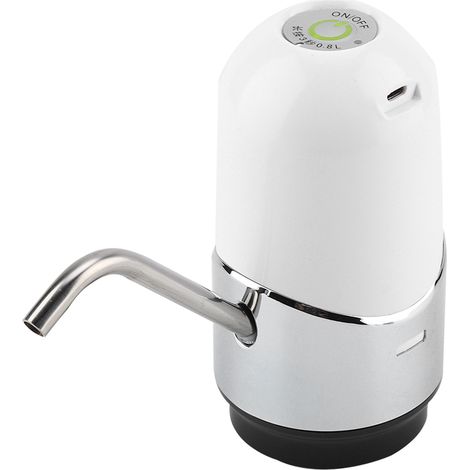 Pompe À Eau Électrique - Rechargeable USB - Débit Fixe 800 Ml - Tuyau En Silicone Alimentaire - Compatible Fûts Standard - 1 Pièce (1/5)